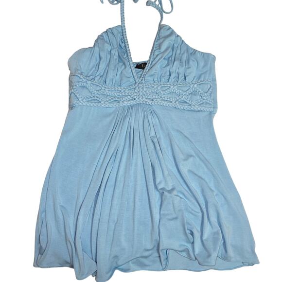 Sky Brand Y2K Inspired Beaded Halter Top Tank Large - Picture 4 of 6